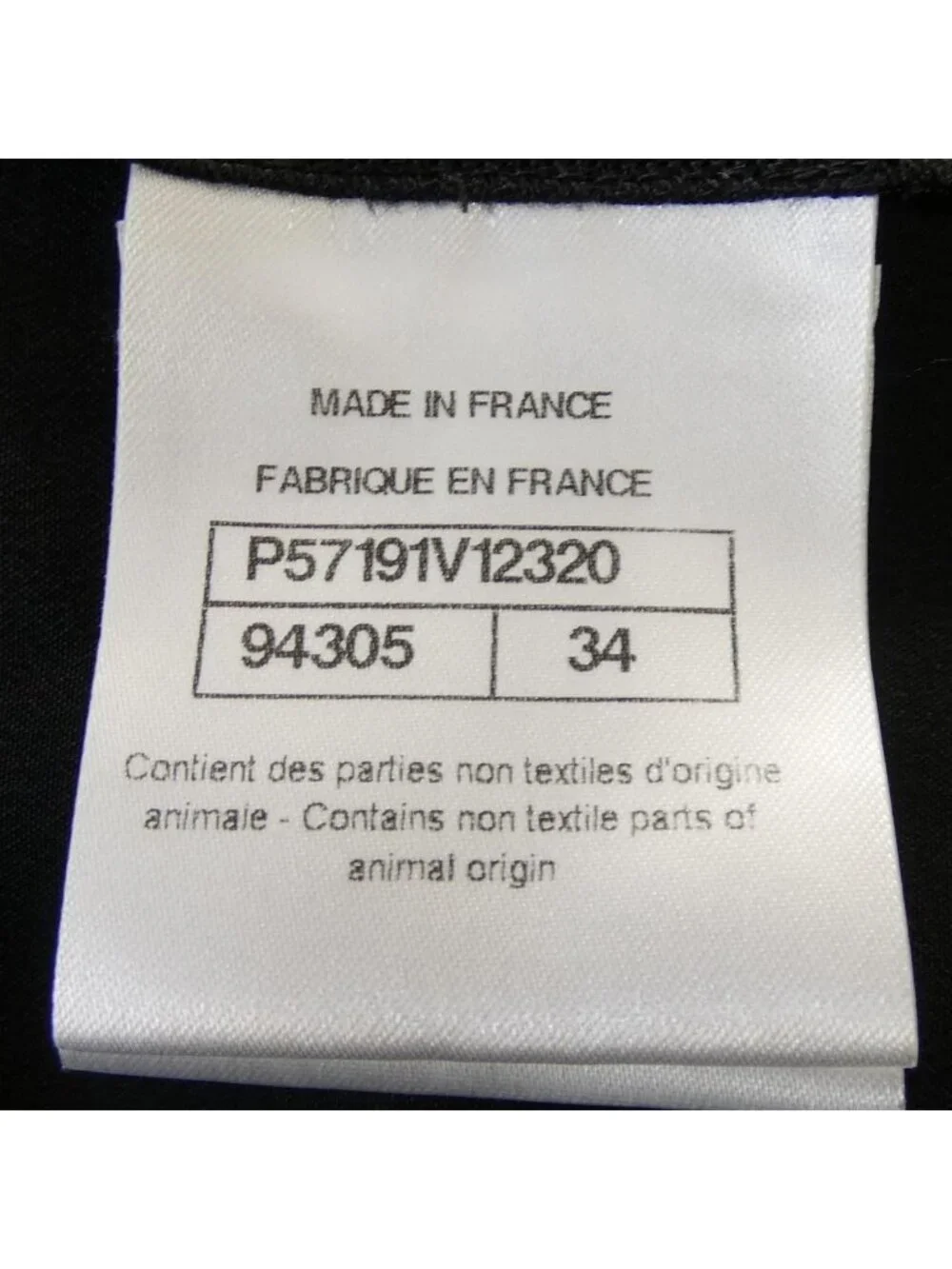 Chanel Shirt Black